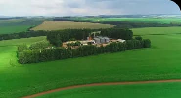 Fazenda de producao de graos