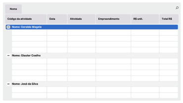 agrupamento excel